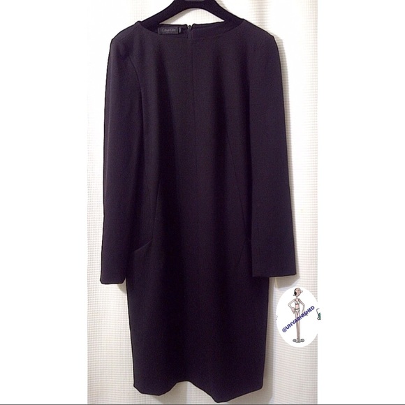 Calvin Klein Collection LBD with Pockets - Picture 2 of 7